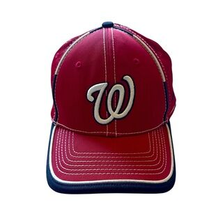 New Era Genuine Merchandise Washington Embroidered Red Cap Size Large XLarge